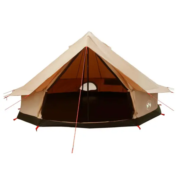 Veekindel peretelk 10 inimesele, kreemjas, 185T polüester PU-kattega, 500 x 500 x 298 cm – 3