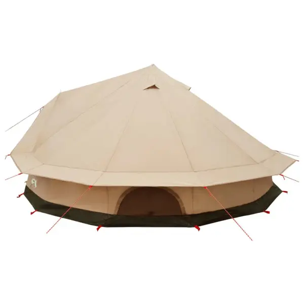 Veekindel peretelk 10 inimesele, kreemjas, 185T polüester PU-kattega, 500 x 500 x 298 cm – 4