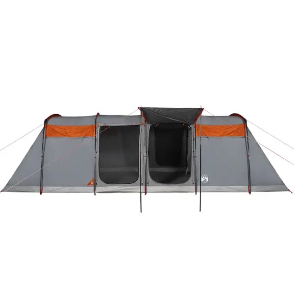Veekindel tunneltüüpi peretelk varikatusega, 10 inimesele, hall ja oranž, 698 x 370 cm – 6