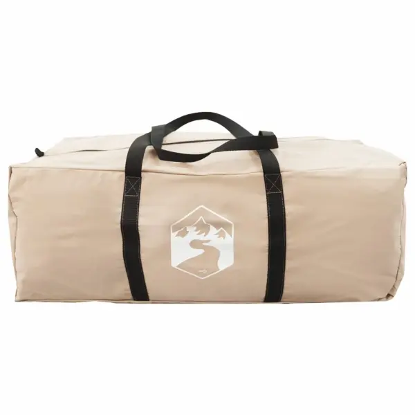 Veekindel peretelk 12 inimesele, kreemjas 185T polüester PU-kattega, 600 x 600 cm – 6