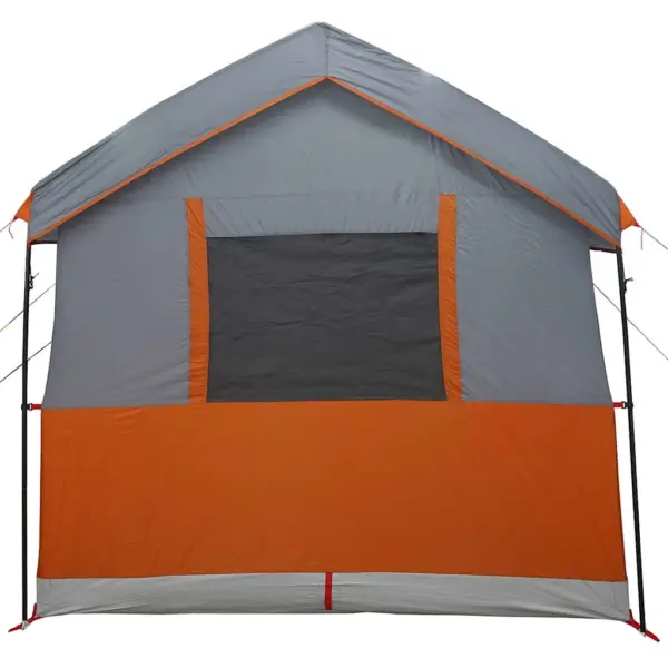 Peretelk 4-inimesele verandaga, hall ja oranž, 324 x 255 x 230 cm – 6