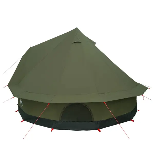 Peretelk 6 inimesele, armeeroheline, 185T polüester PU-kattega, 300 x 300 x 198 cm - 4