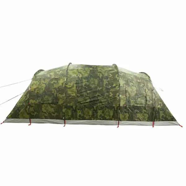 Veekindel peretelk 6 inimesele, kamuflaažmustriga tunneltelk, PU-kattega 185T polüester, 564 x 235 x 228 cm – 9
