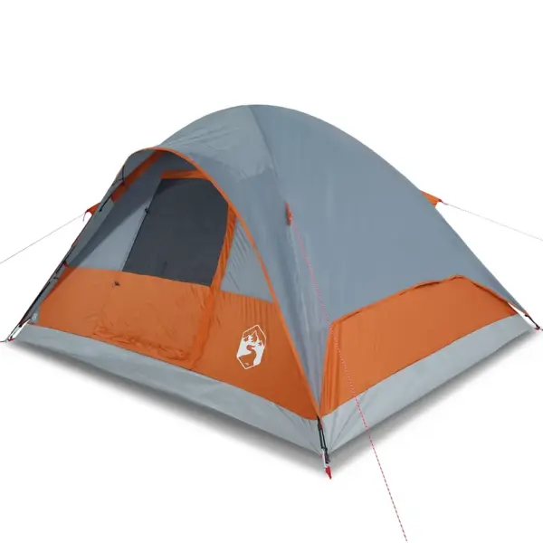 Peretelk 6 inimesele, oranž veekindel kuppeltelk, 270 x 210 x 145 cm – 2