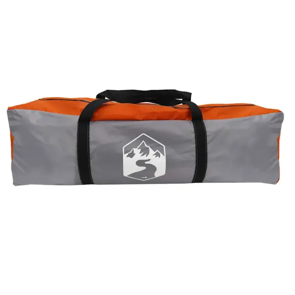 Peretelk 6 inimesele, oranž veekindel kuppeltelk, 270 x 210 x 145 cm – 11