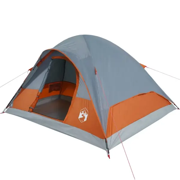 Peretelk 6 inimesele, oranž veekindel kuppeltelk, 270 x 210 x 145 cm – 5