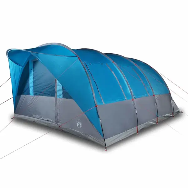 Veekindel sinine tunneltelk peredele, 7 inimesele, 3 magamistoaga, 470 x 435 x 210 cm – 4