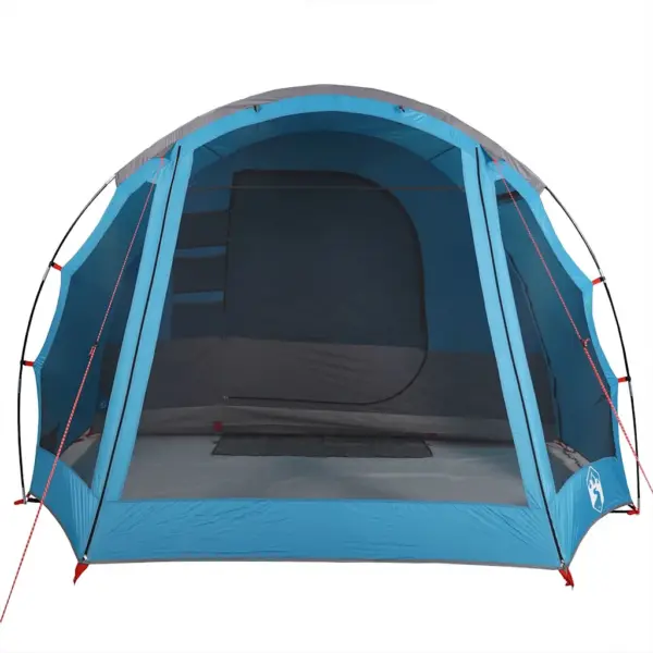 Peretelk 8 inimesele, sinine veekindel tunneltelk verandaga, 625 x 310 x 200/205 cm – 6