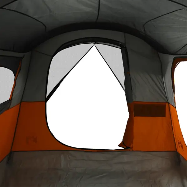 Veekindel tunnelperetelk 8 inimesele, hall ja oranž, 610 x 244 x 198 cm – 12