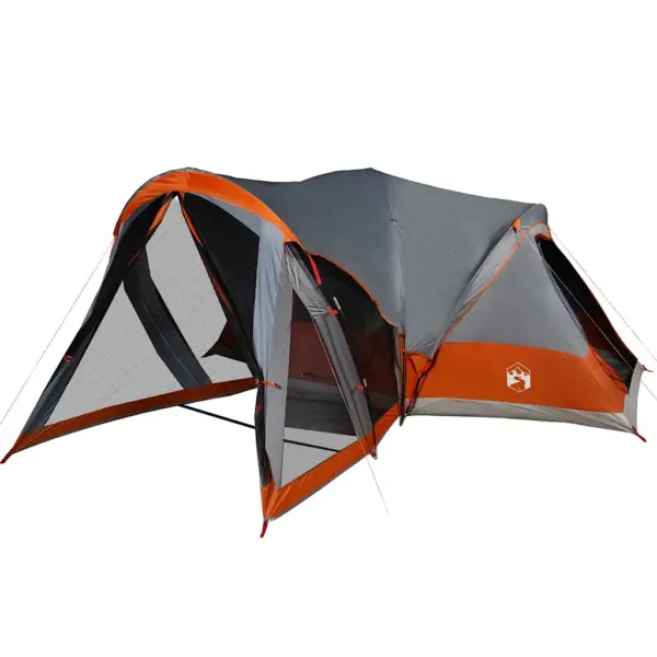 Veekindel peretelk 8 inimesele, tipi stiilis, hall ja oranž, 490 x 459 x 196 cm – 5