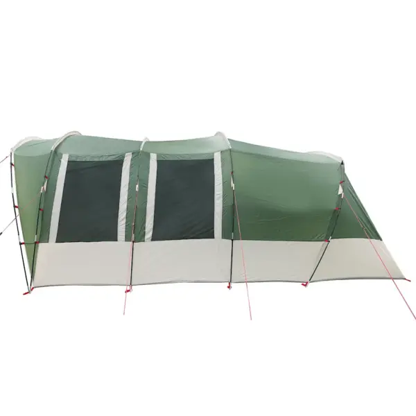 Veekindel roheline peretelk tunnelkonstruktsiooniga, 8 inimesele, 430 x 314 x 178–183 cm – 9