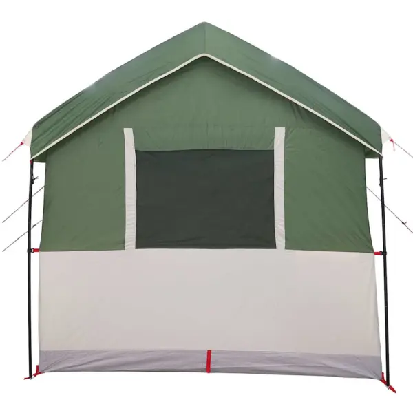 Veekindel peretelk verandaga 4 inimesele, roheline-valge, 324 x 255 x 230 cm – 6