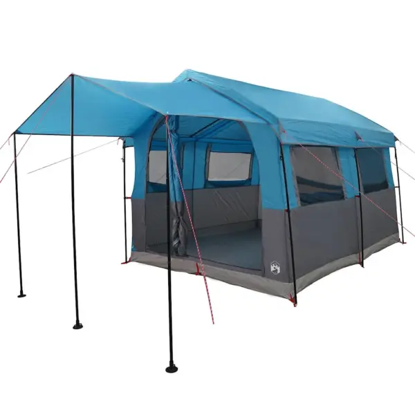 Veekindel peretelk verandaga 4 inimesele, sinine-hall, 324 x 255 x 230 cm – 2