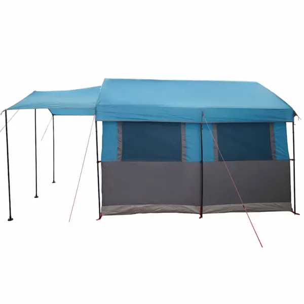 Veekindel peretelk verandaga 4 inimesele, sinine-hall, 324 x 255 x 230 cm – 5