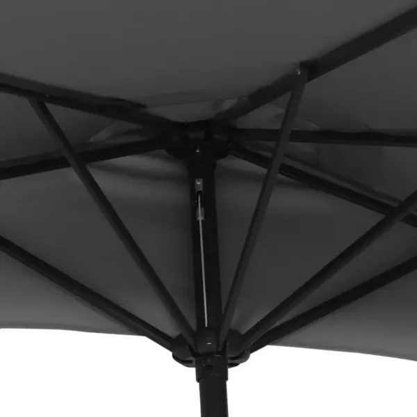 Poolümar rõdu päikesevari vändamehhanismiga, antratsiithall, 300 x 155 cm - 6