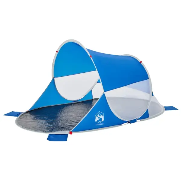 Pop-up rannatelk, veekindel taevasinine, 205 x 125 x 90 cm – 2