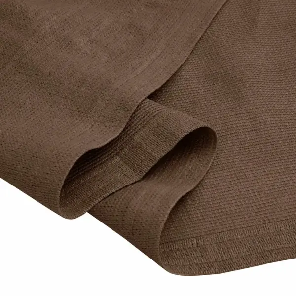 Ilmastikukindel telgivaip, pruun HDPE, 400 x 500 cm – 6