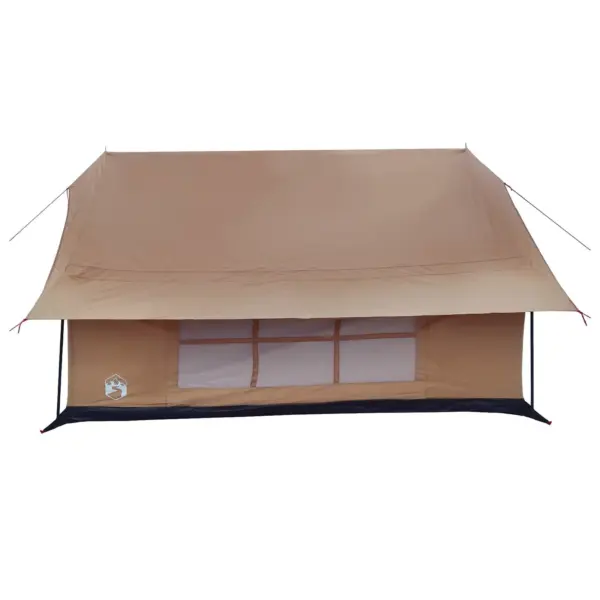 Kabintelk, pruun, veekindel 185T polüester PU-kattega, 340 x 246 x 210 cm - 4