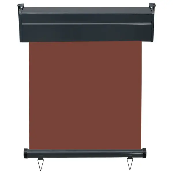 Pruun rõdu külgsein privaatsuseks, UV- ja veekindel, 65 x 250 cm – 4