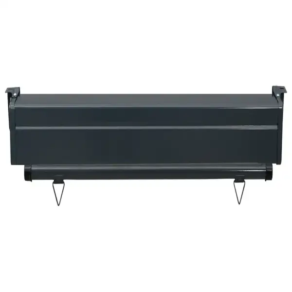 Pruun rõdu külgsein privaatsuseks, UV- ja veekindel, 65 x 250 cm – 6