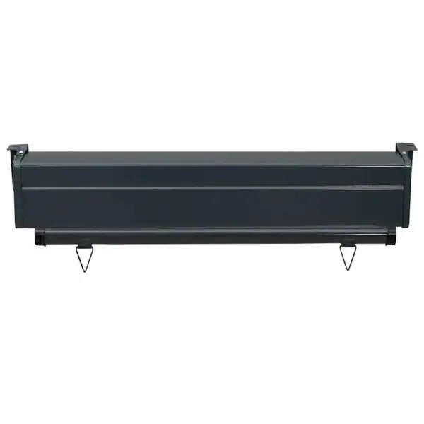 Rõdu külgsein privaatsuse ja tuulekaitsega, pruun, 85 x 250 cm – 6