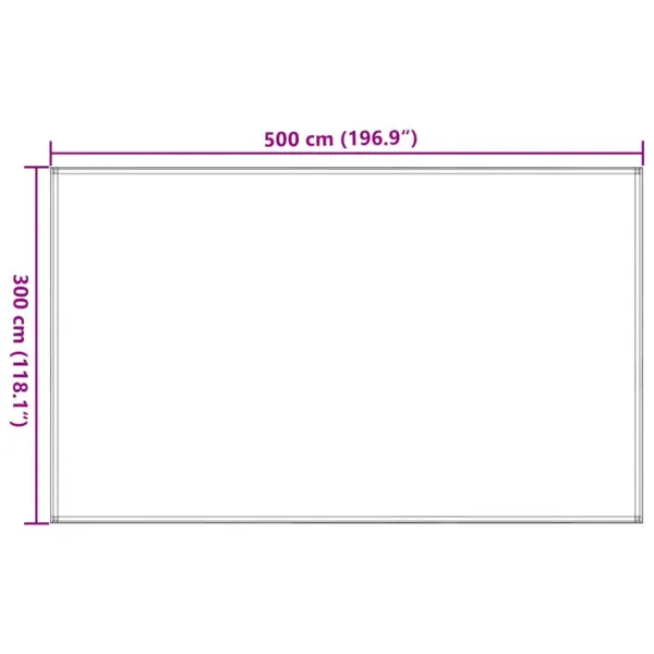 Ilmastikukindel telgimatt telkidele ja haagissuvilale, pruun, 300 x 500 cm, HDPE – 7