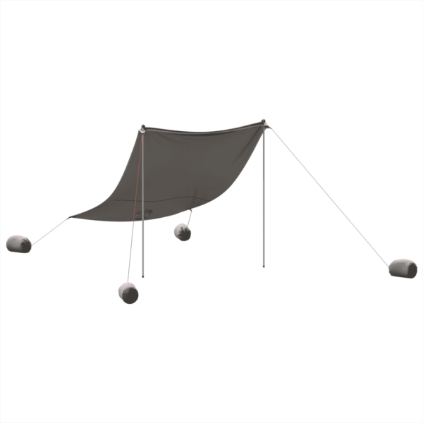 Rannapurjevari liivakottidega, hall, UV 40+, 214 x 236 cm - 2