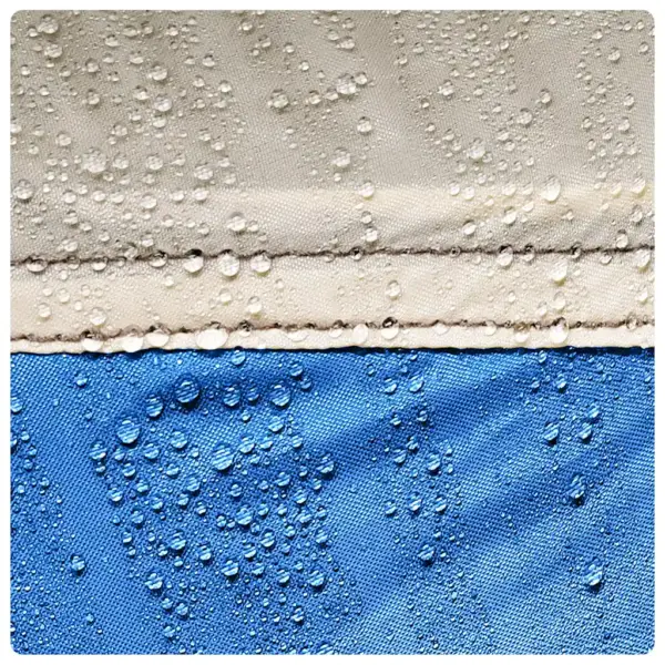 Rannatelk 3 inimesele, taevasinine, veekindel PU-kattega polüester, 144 x 125 x 123 cm – 11