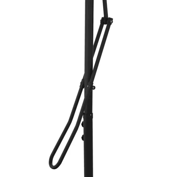 360° pööratav rippuv päikesevari teraspostiga, antratsiithall, 300 cm - 5