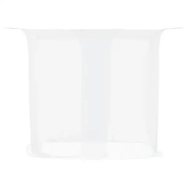 Rippuv ristkülikukujuline sääsevõrk voodile, valge, 220 x 150 x 180 cm – 3
