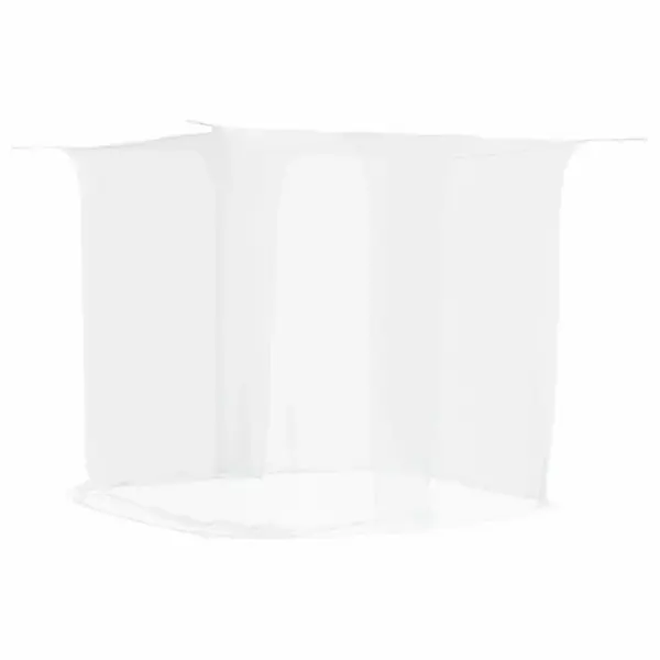 Rippuv voodisääsevõrk, valge, 156 võrgusilmaga, 220 x 200 x 210 cm – 2