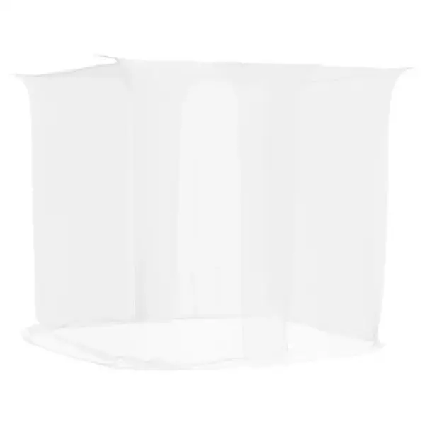 Rippuv voodisääsevõrk, valge, 156 võrgusilmaga, 220 x 200 x 210 cm – 6
