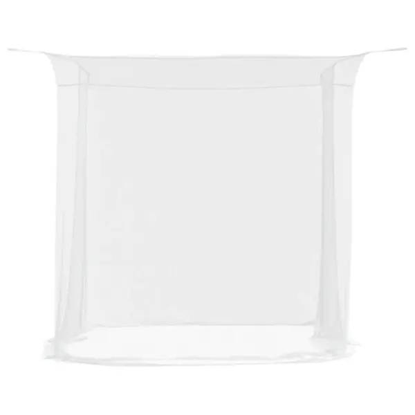 Rippuv voodisääsevõrk, valge, 156 võrgusilmaga, 220 x 200 x 210 cm – 7
