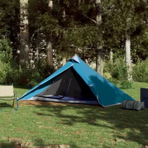Riputatav 1-kohaline tipi matkatelk, sinine, veekindel, 235 x 96 x 119 cm