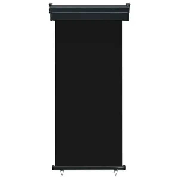 Rõdu vertikaalne külgsein, UV- ja veekindel, must, 85 x 250 cm - 2
