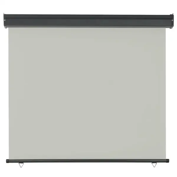 Rõdu külgsein privaatsuseks ja tuulekaitseks, hall, 125 x 250 cm – 4