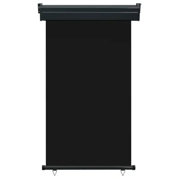 Rõdu vertikaalne külgsein ruloo, UV- ja veekindel, must, 105 x 250 cm – 2