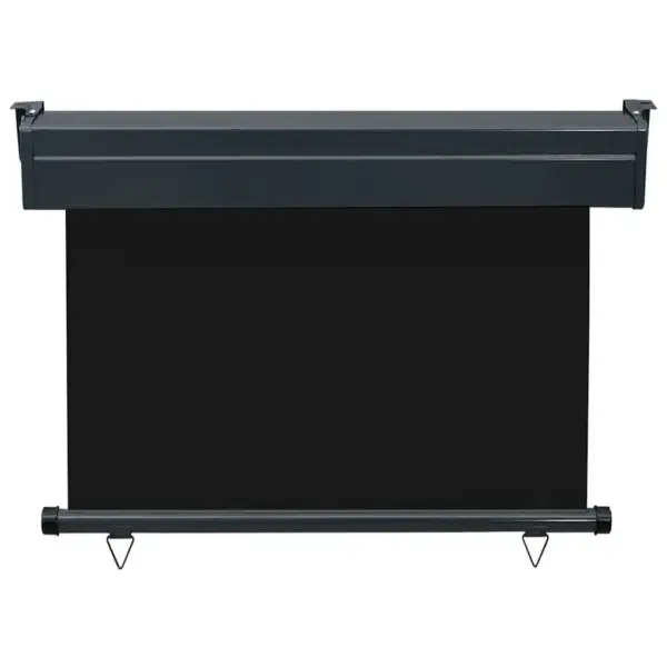 Rõdu vertikaalne külgsein ruloo, UV- ja veekindel, must, 105 x 250 cm – 4