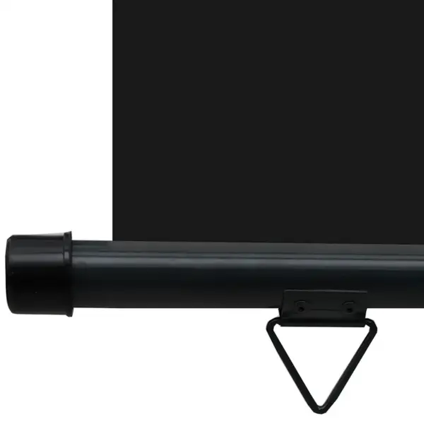 Rõdu vertikaalne külgsein ruloo, UV- ja veekindel, must, 105 x 250 cm – 8