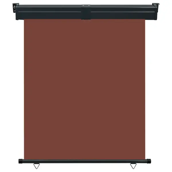 Rõdu privaatsuskülgsein, UV- ja veekindel, pruun, 145 x 250 cm – 2