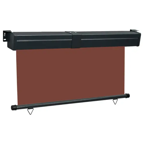 Rõdu privaatsuskülgsein, UV- ja veekindel, pruun, 145 x 250 cm – 3