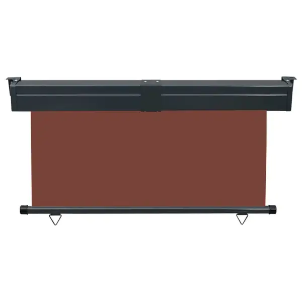 Rõdu privaatsuskülgsein, UV- ja veekindel, pruun, 145 x 250 cm – 4