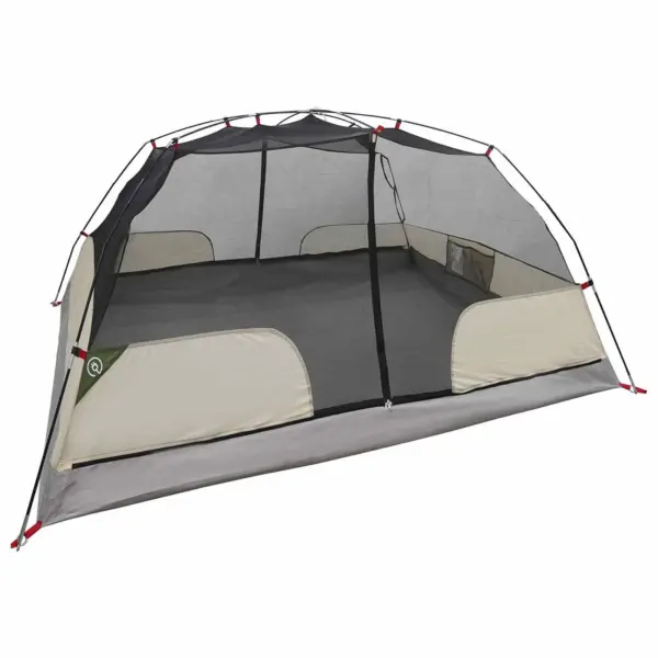 Roheline seljakotitelk 2 inimesele, 185T polüester PU-kattega, 220 x 138 x 113 cm – 3