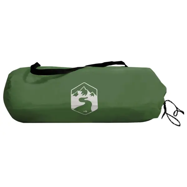 Roheline seljakotitelk 2 inimesele, 185T polüester PU-kattega, 220 x 138 x 113 cm – 7