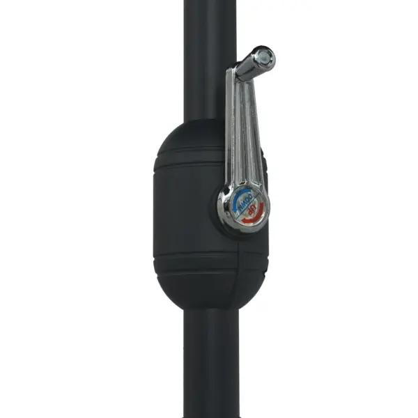 Roheline aia päikesevari õhuventilatsiooni ja vändamehhanismiga, alumiiniumpostiga, 270 x 246 cm - 6