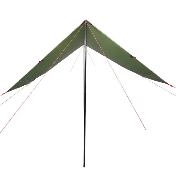 Matka tuulevari-varikatus, roheline, veekindel, 430 x 380 x 210 cm – 3