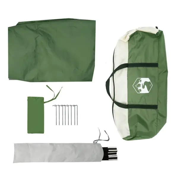 Matka tuulevari veekindlast Oxford kangast, roheline, 430 x 380 x 210 cm – 8