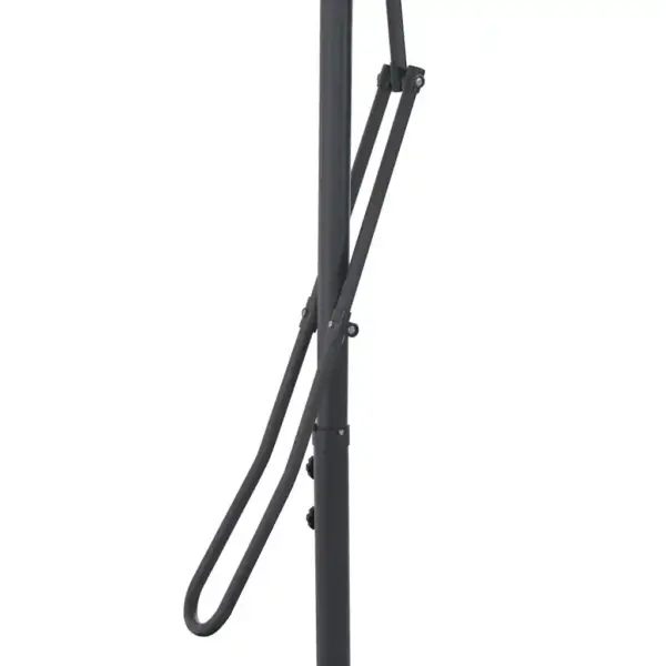 Päikesevari teraspostiga, 360° pöörlev, roheline, 250 x 250 cm – 5