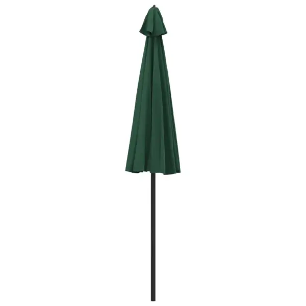 Roheline aia päikesevari alumiiniumpostiga, vändamehhanismiga, 270 cm - 4