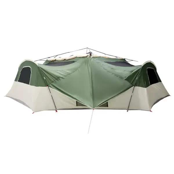 Pere telk varikatusega, roheline, taft, 520 x 520 x 190 cm – 11